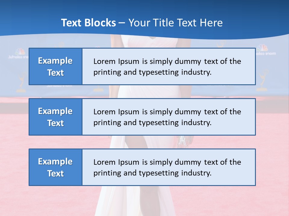 Actor Award Entertainment PowerPoint Template