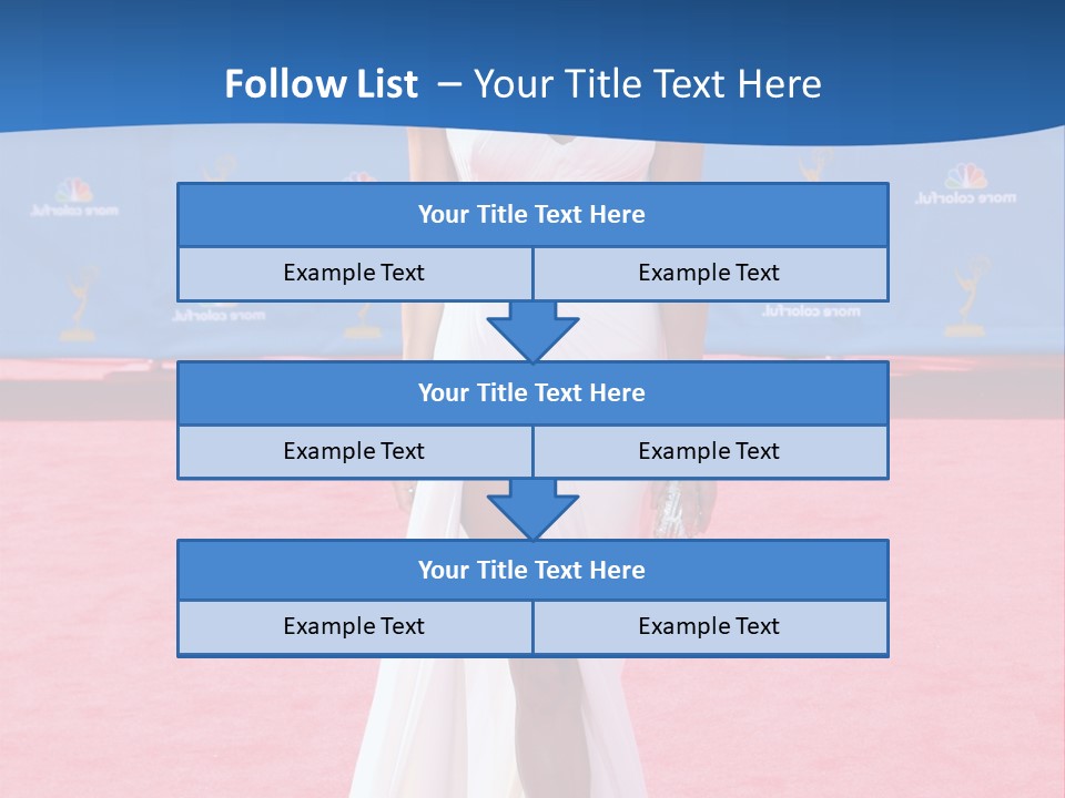 Actor Award Entertainment PowerPoint Template