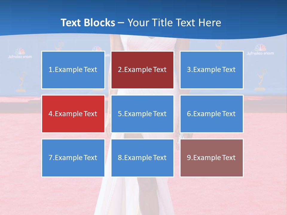 Actor Award Entertainment PowerPoint Template