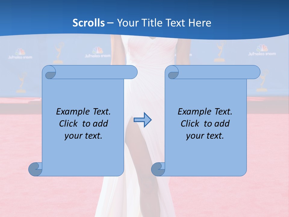 Actor Award Entertainment PowerPoint Template