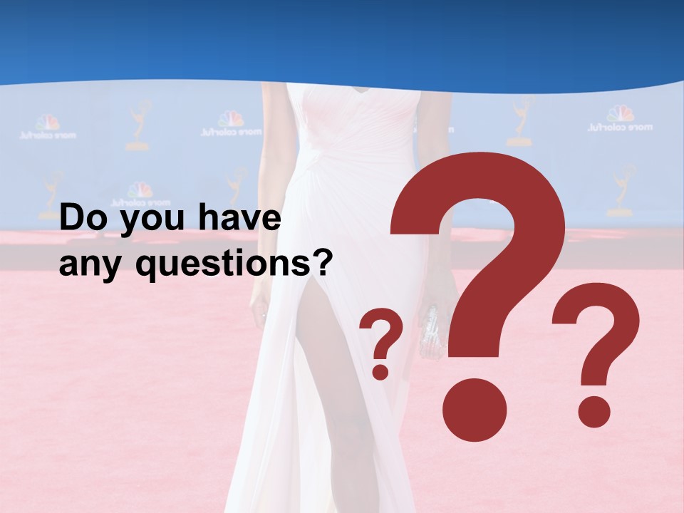 Actor Award Entertainment PowerPoint Template