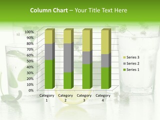 Healthy Crystal Tumbler PowerPoint Template