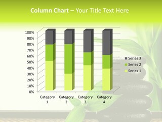 Copyspace Meditation Green PowerPoint Template