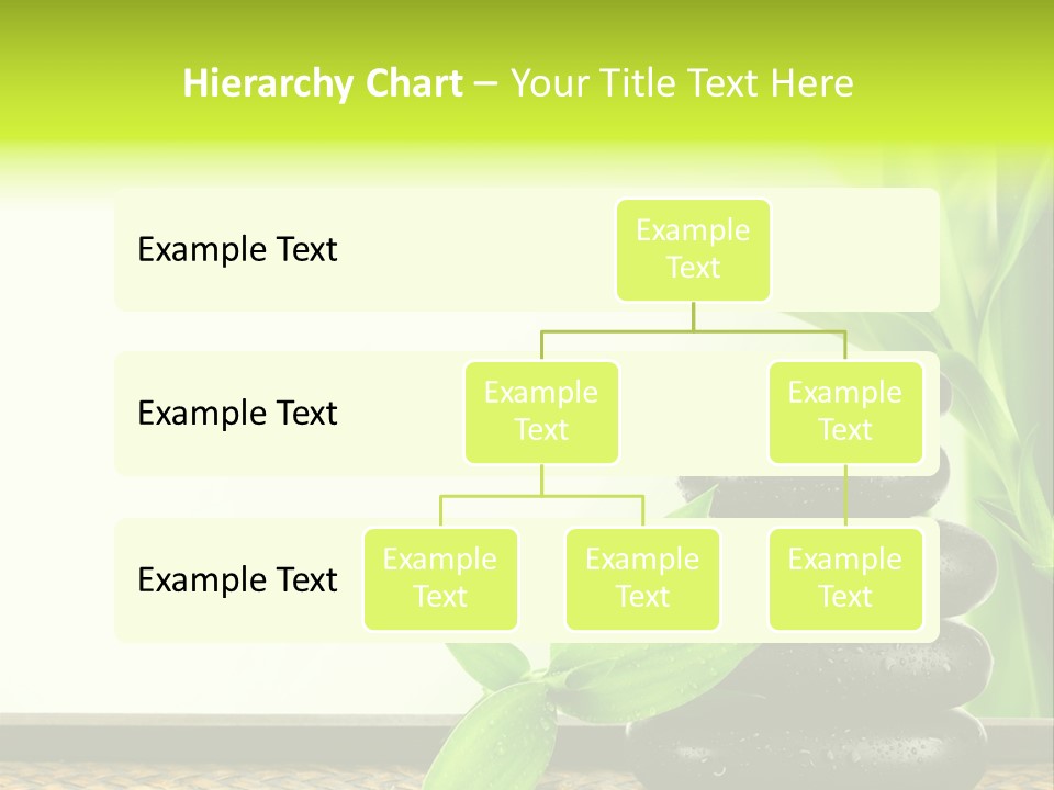 Copyspace Meditation Green PowerPoint Template