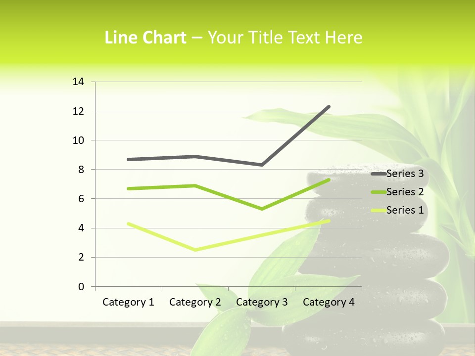 Copyspace Meditation Green PowerPoint Template