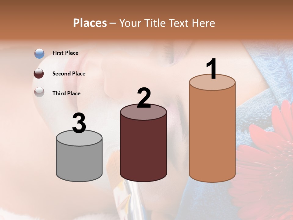 Woman Relax Clinical PowerPoint Template