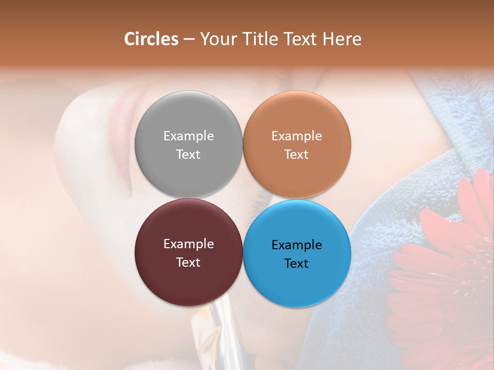 Woman Relax Clinical PowerPoint Template