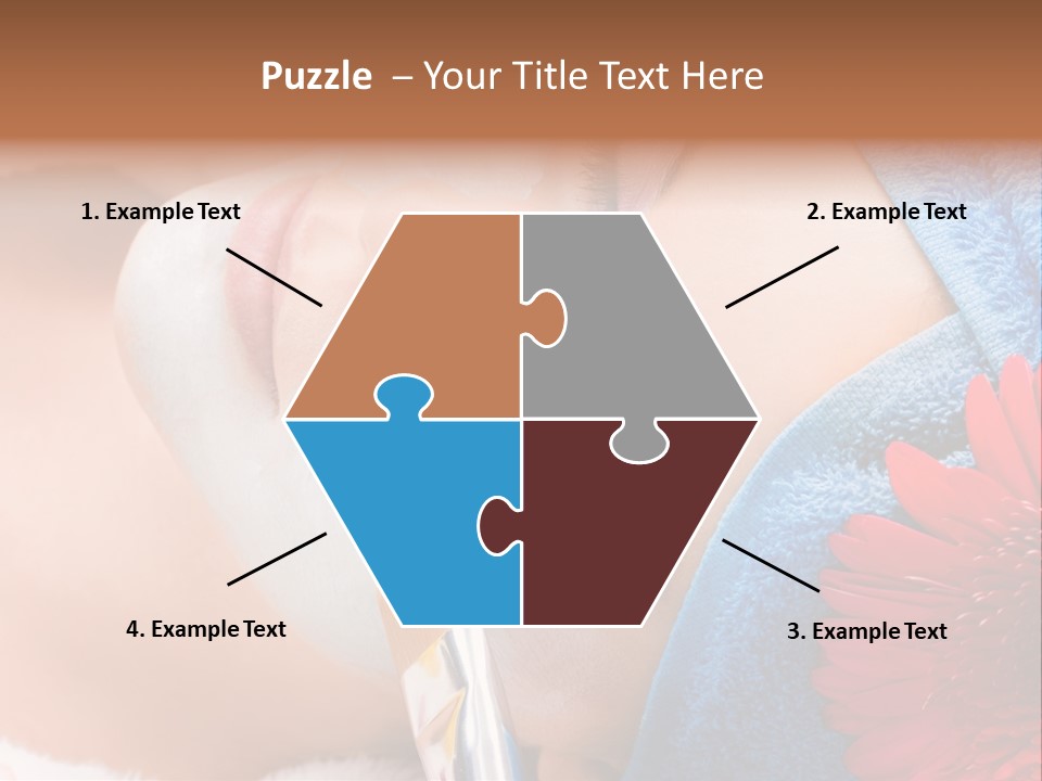 Woman Relax Clinical PowerPoint Template