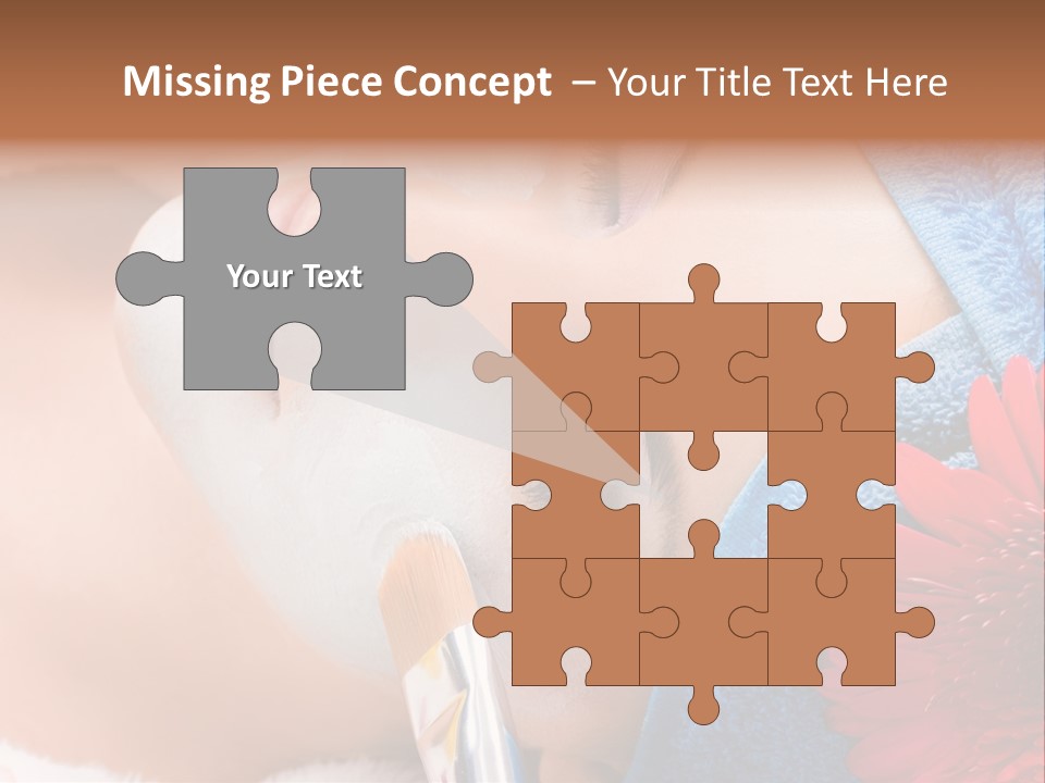 Woman Relax Clinical PowerPoint Template