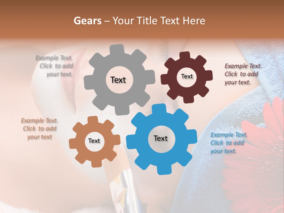 Woman Relax Clinical PowerPoint Template