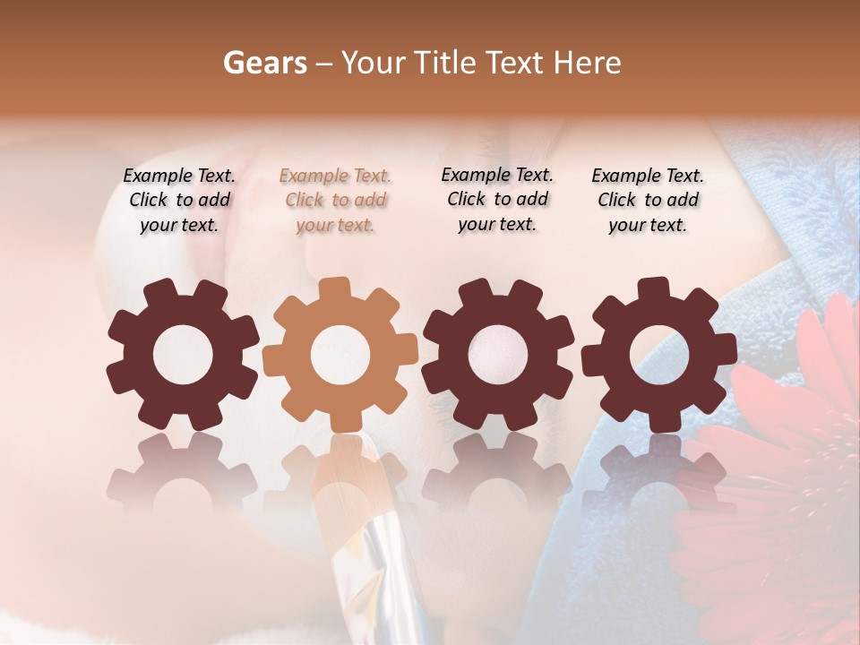 Woman Relax Clinical PowerPoint Template