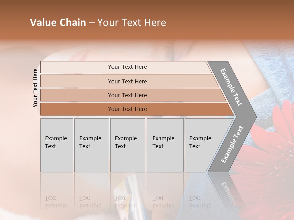 Woman Relax Clinical PowerPoint Template