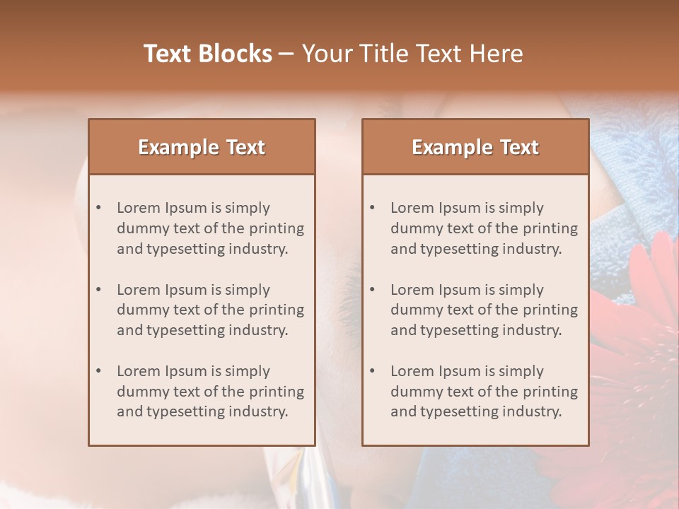 Woman Relax Clinical PowerPoint Template
