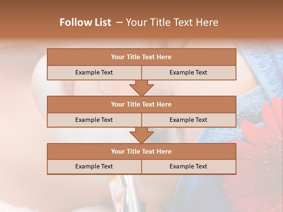 Woman Relax Clinical PowerPoint Template