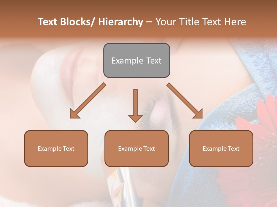 Woman Relax Clinical PowerPoint Template