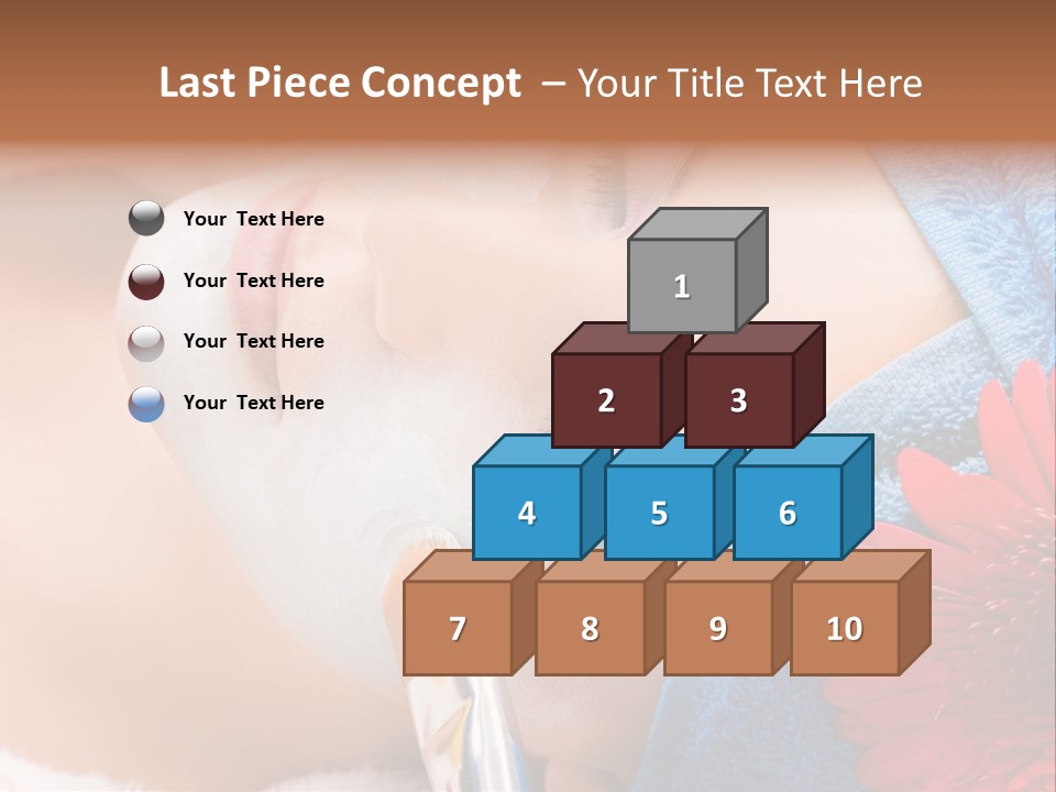 Woman Relax Clinical PowerPoint Template