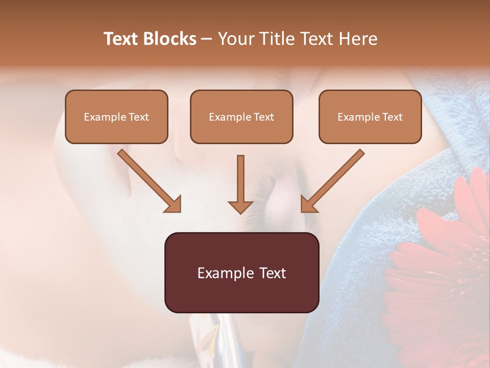 Woman Relax Clinical PowerPoint Template