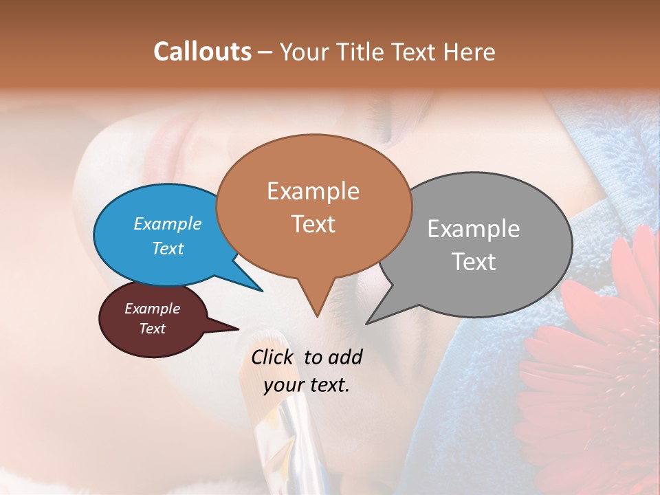 Woman Relax Clinical PowerPoint Template