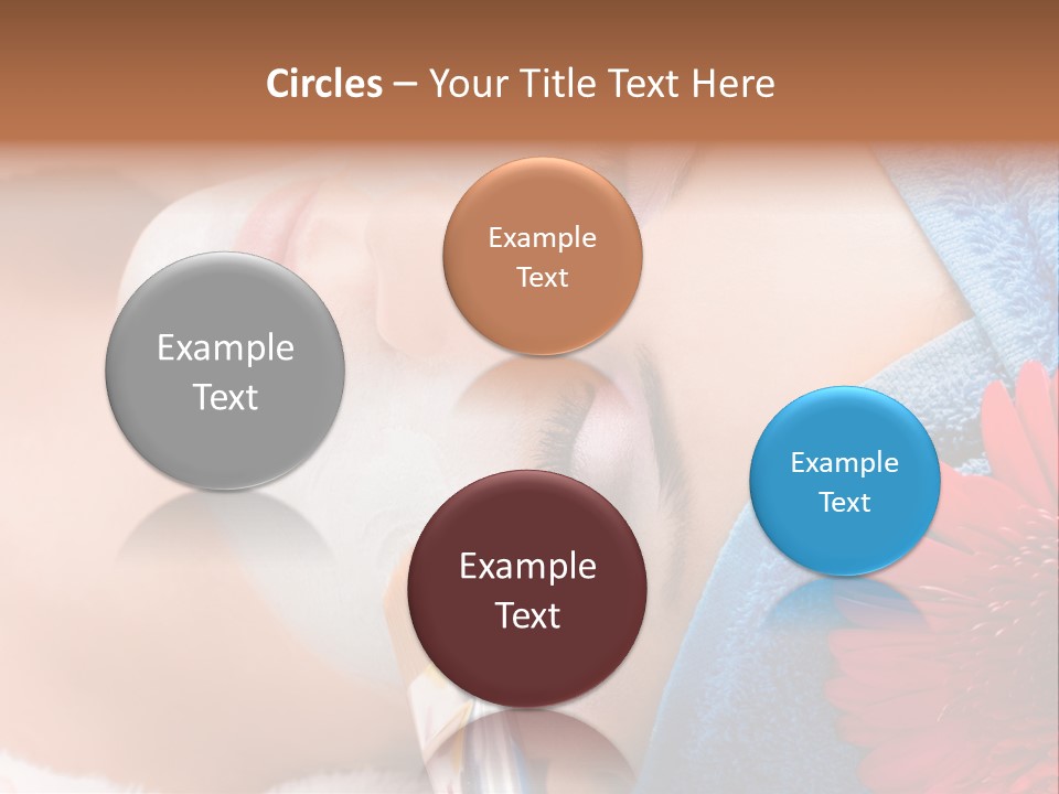 Woman Relax Clinical PowerPoint Template