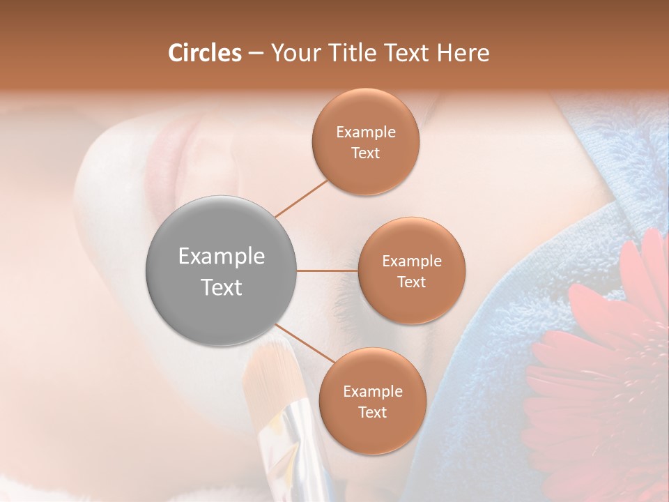 Woman Relax Clinical PowerPoint Template