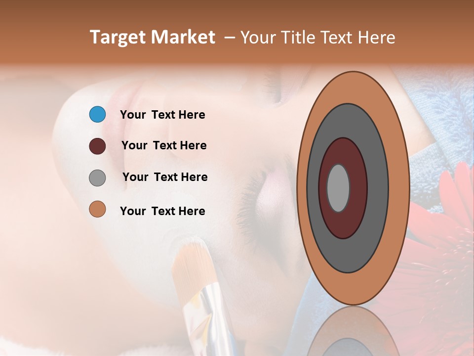 Woman Relax Clinical PowerPoint Template