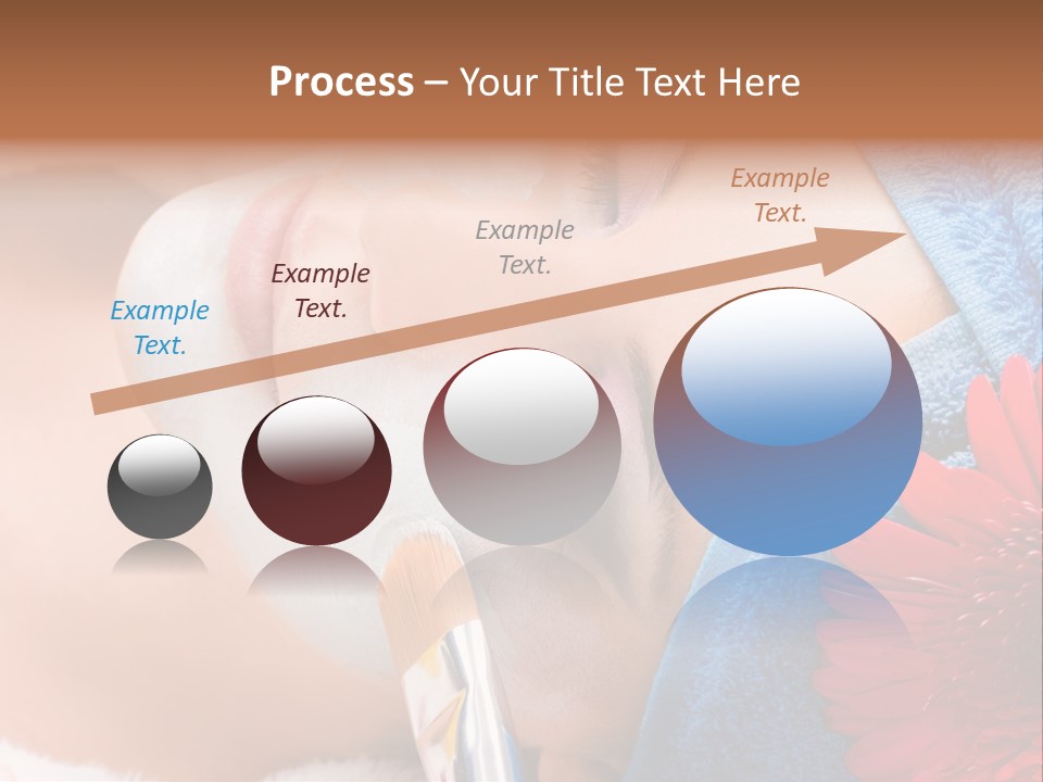 Woman Relax Clinical PowerPoint Template