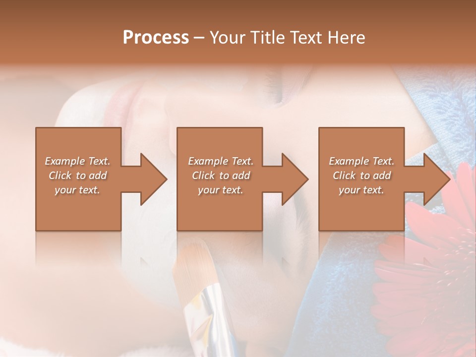 Woman Relax Clinical PowerPoint Template