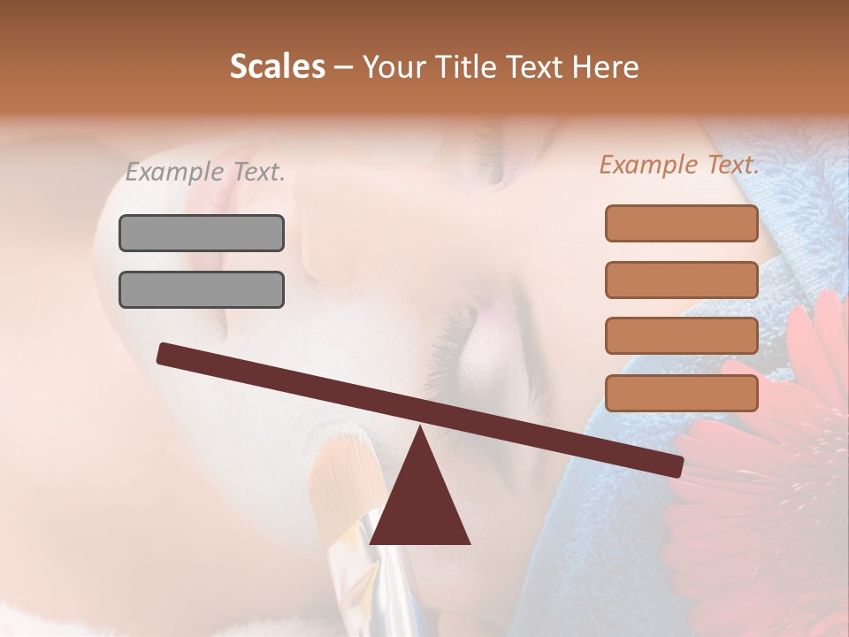 Woman Relax Clinical PowerPoint Template