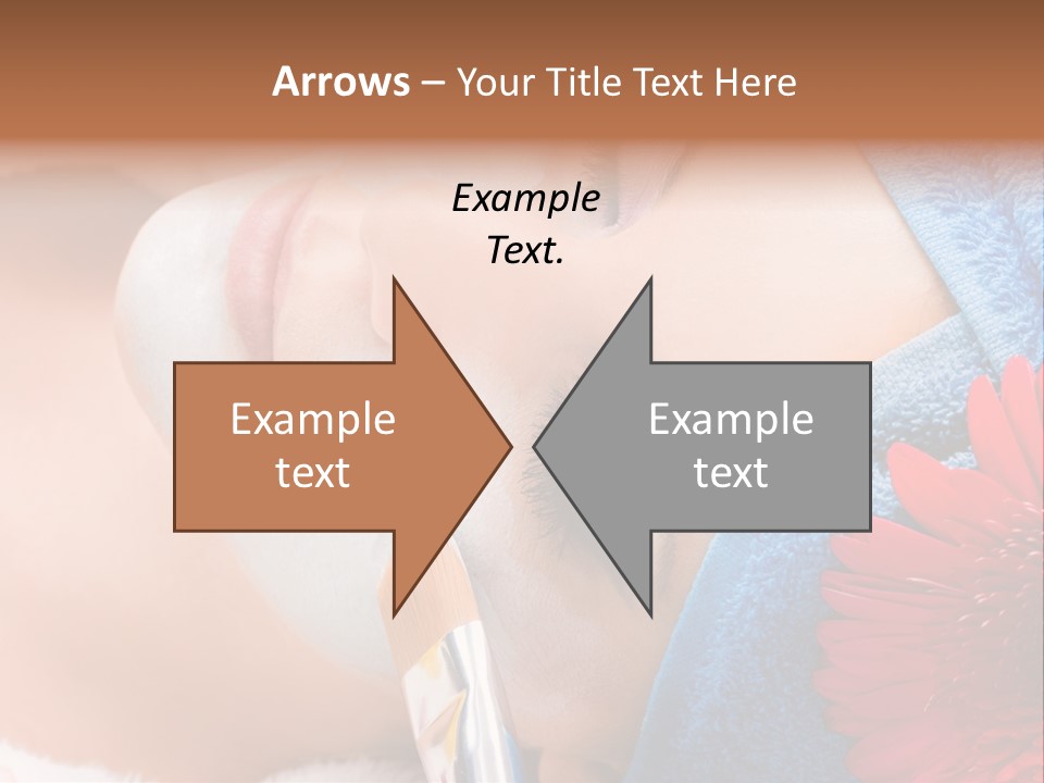 Woman Relax Clinical PowerPoint Template