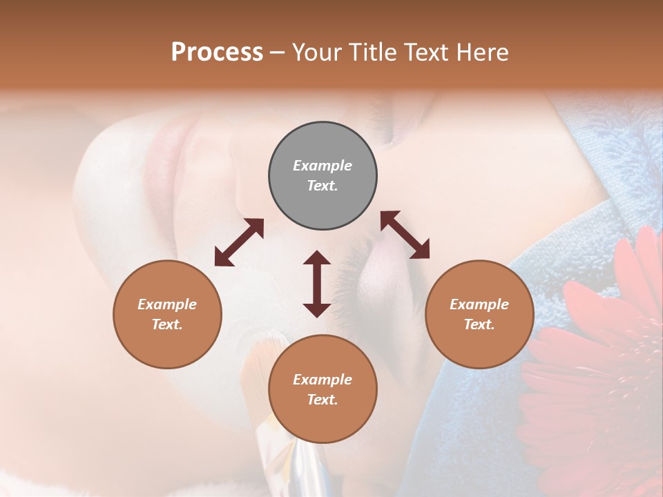 Woman Relax Clinical PowerPoint Template