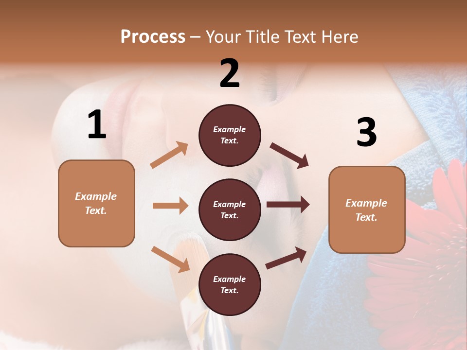 Woman Relax Clinical PowerPoint Template