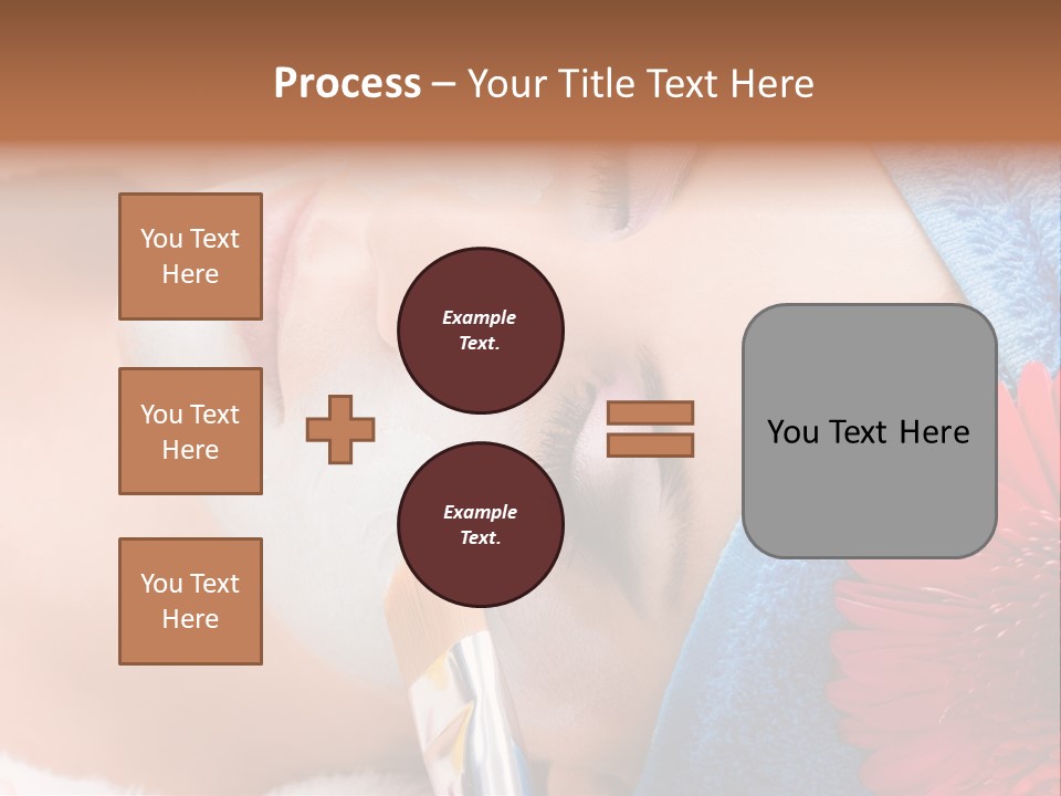 Woman Relax Clinical PowerPoint Template