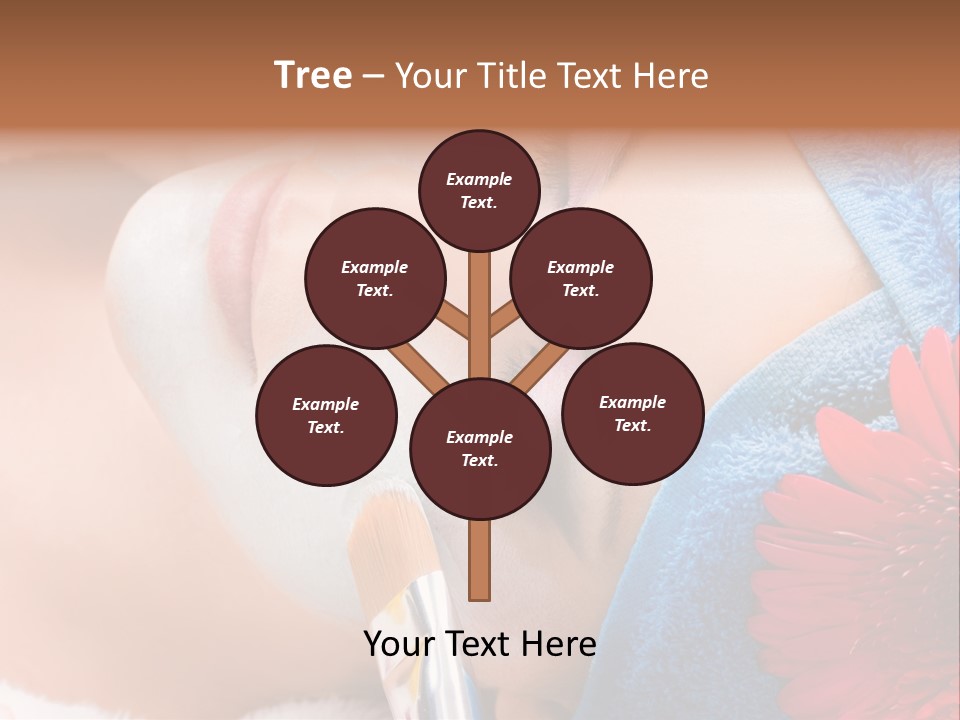 Woman Relax Clinical PowerPoint Template