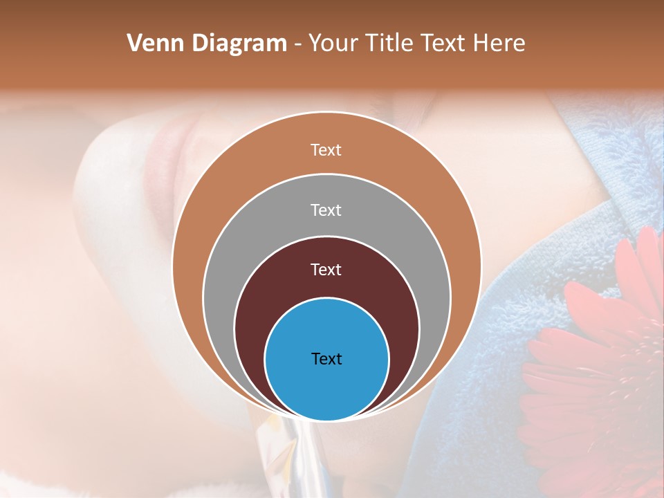 Woman Relax Clinical PowerPoint Template
