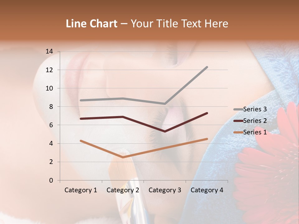 Woman Relax Clinical PowerPoint Template