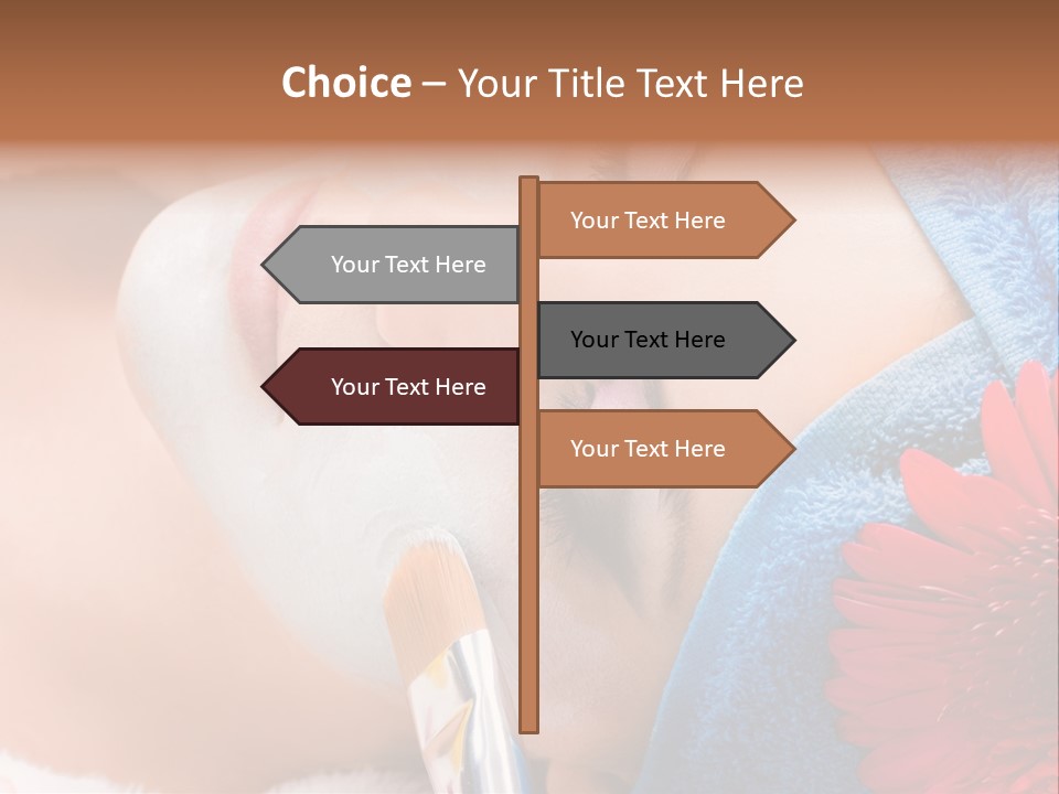 Woman Relax Clinical PowerPoint Template