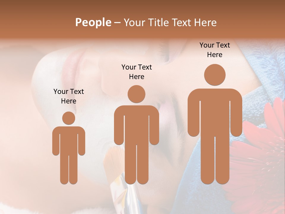 Woman Relax Clinical PowerPoint Template