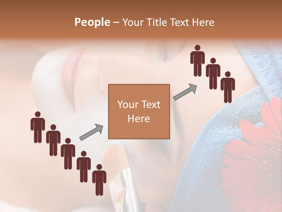 Woman Relax Clinical PowerPoint Template