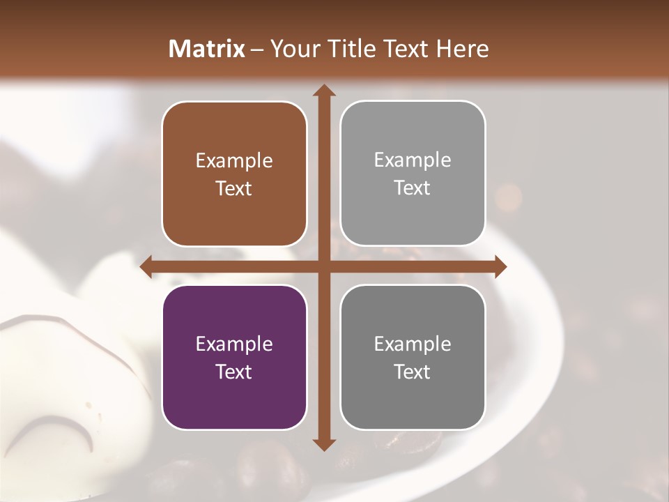 Dark Delicious Food PowerPoint Template