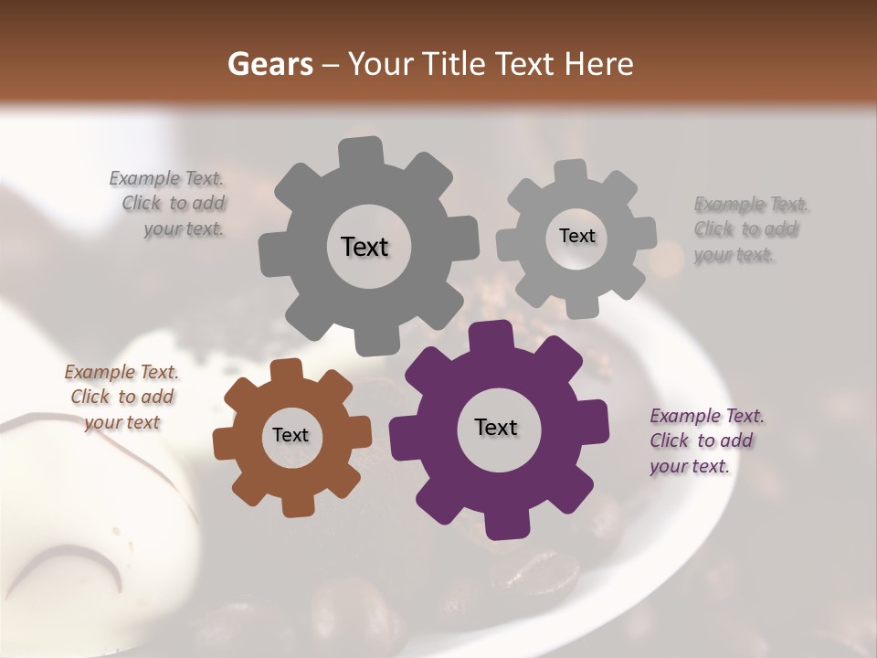 Dark Delicious Food PowerPoint Template