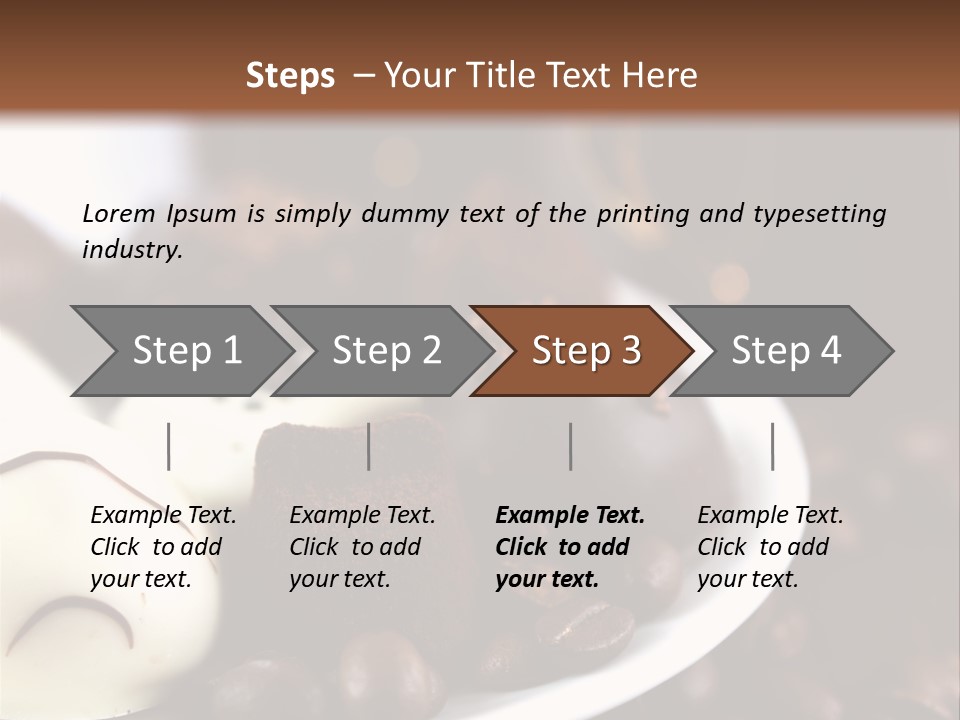 Dark Delicious Food PowerPoint Template