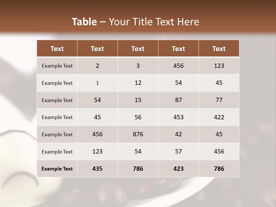 Dark Delicious Food PowerPoint Template