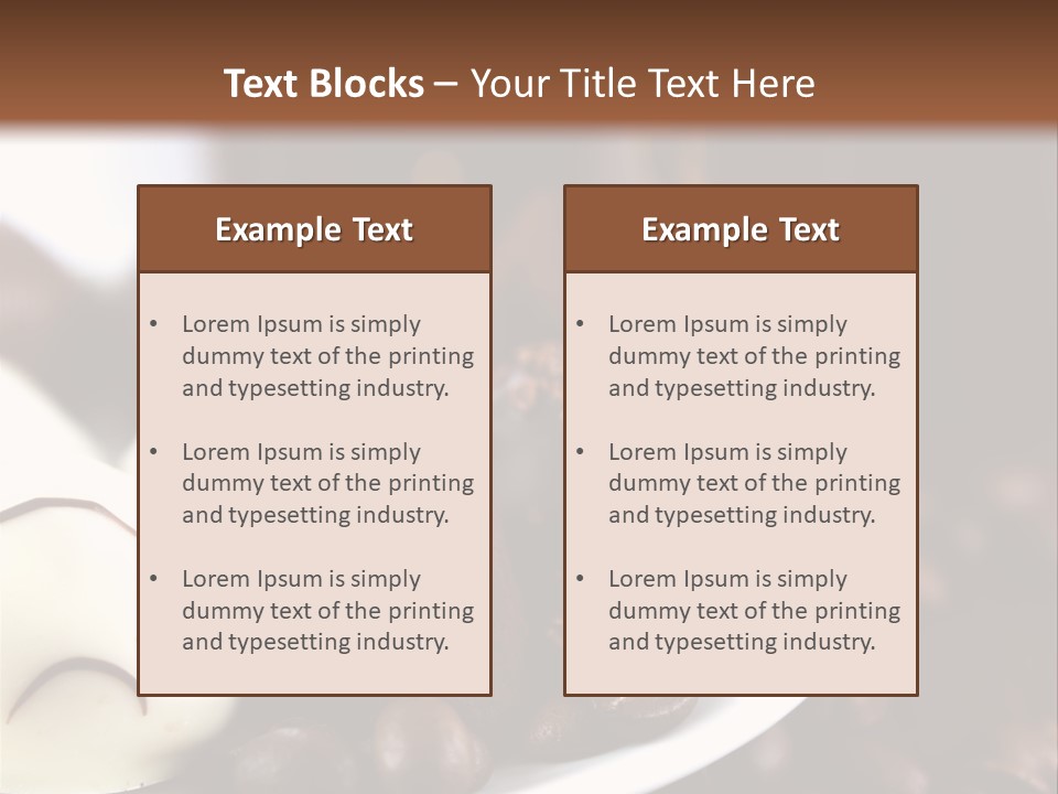 Dark Delicious Food PowerPoint Template