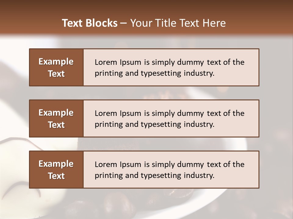 Dark Delicious Food PowerPoint Template