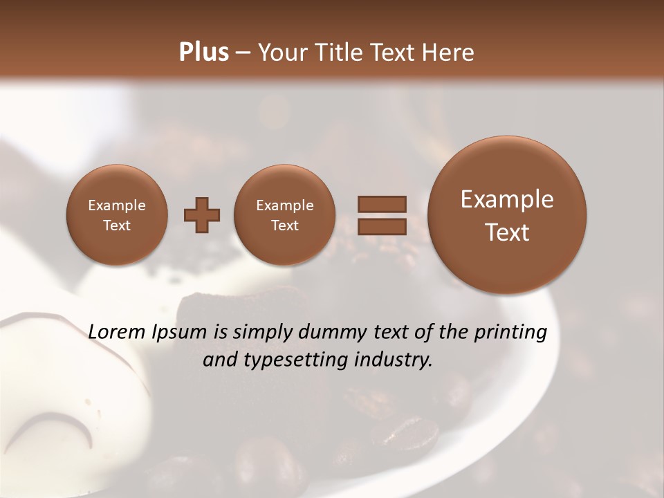Dark Delicious Food PowerPoint Template