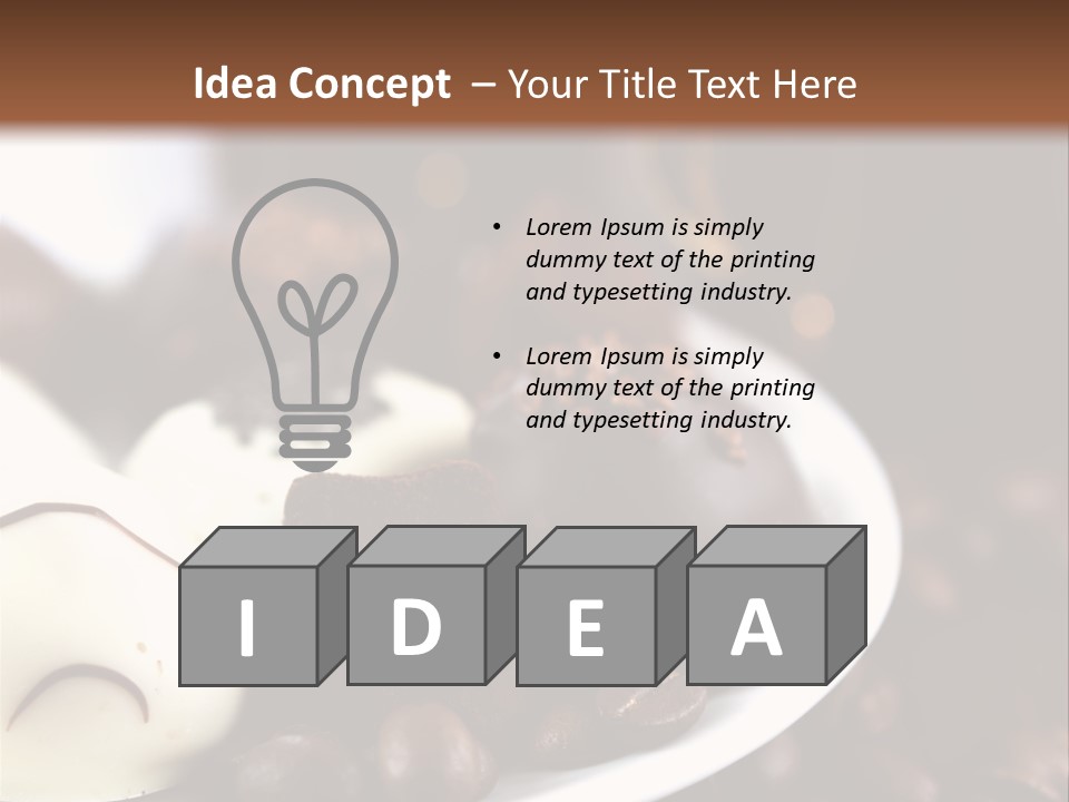 Dark Delicious Food PowerPoint Template