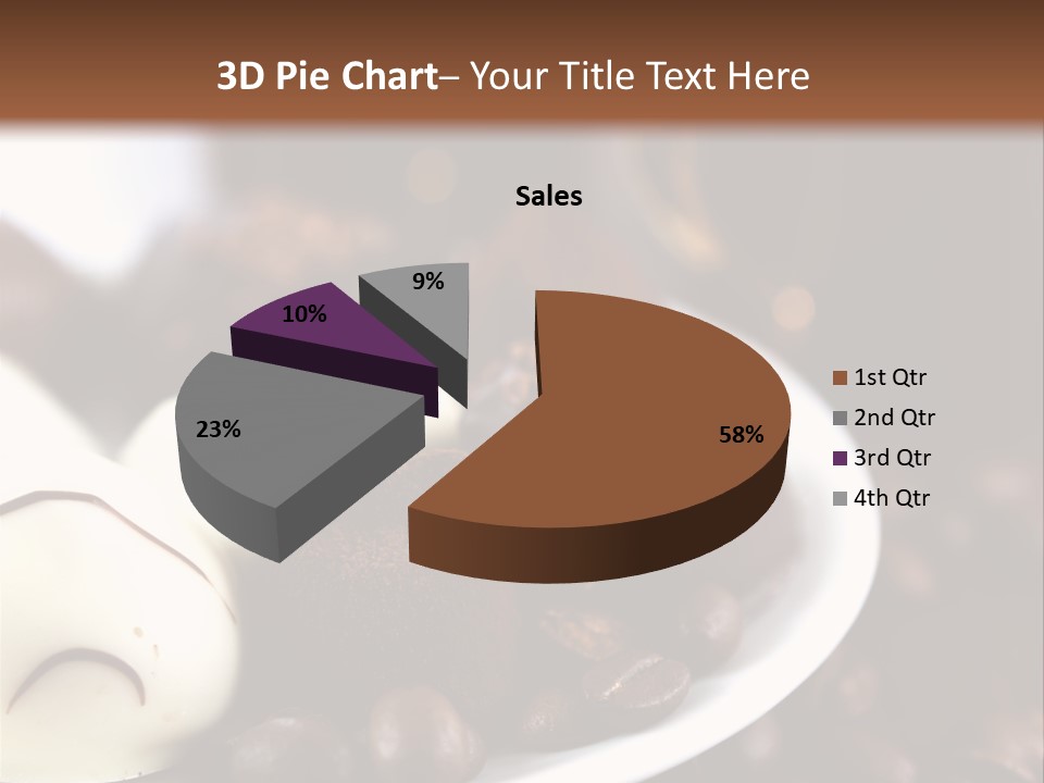 Dark Delicious Food PowerPoint Template