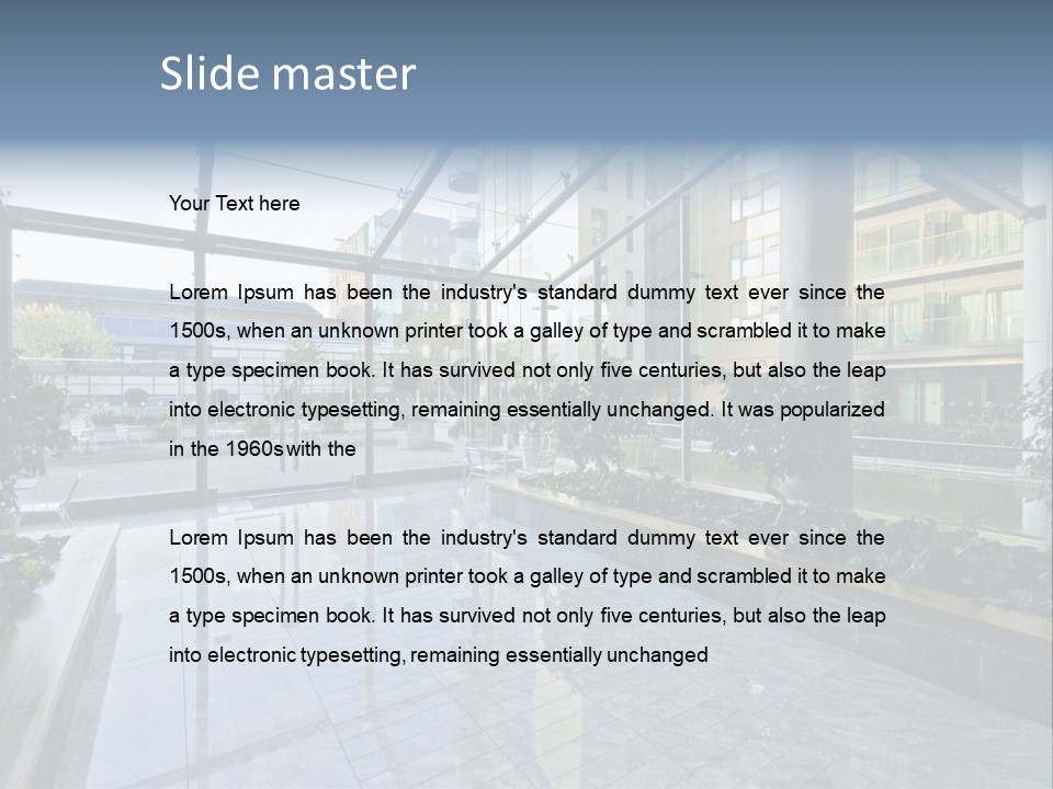 Development Stone City PowerPoint Template