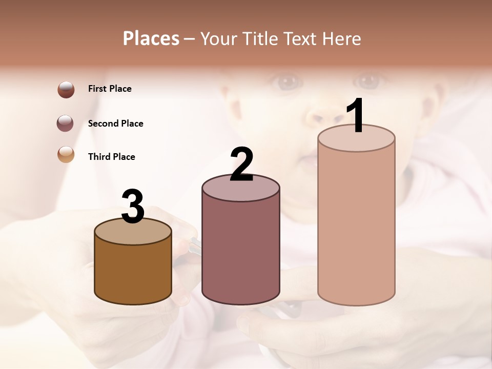 Child Girl Cultivating PowerPoint Template