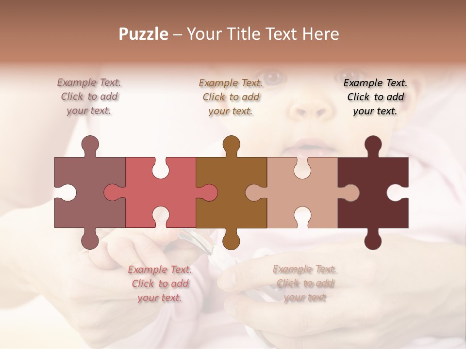 Child Girl Cultivating PowerPoint Template